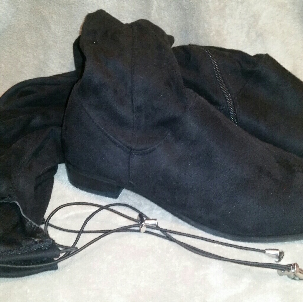 ASOS -Shoes- Suede Thigh High Boots